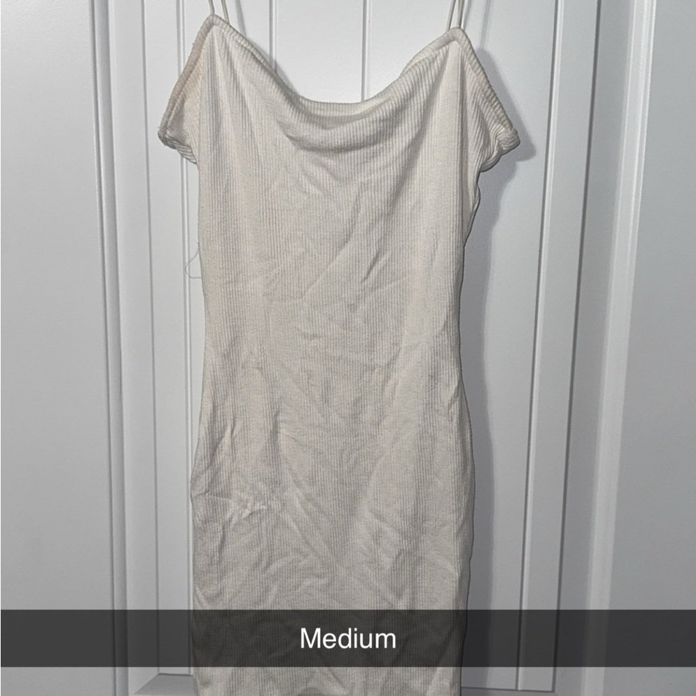 Windsor Cream Mini Dress